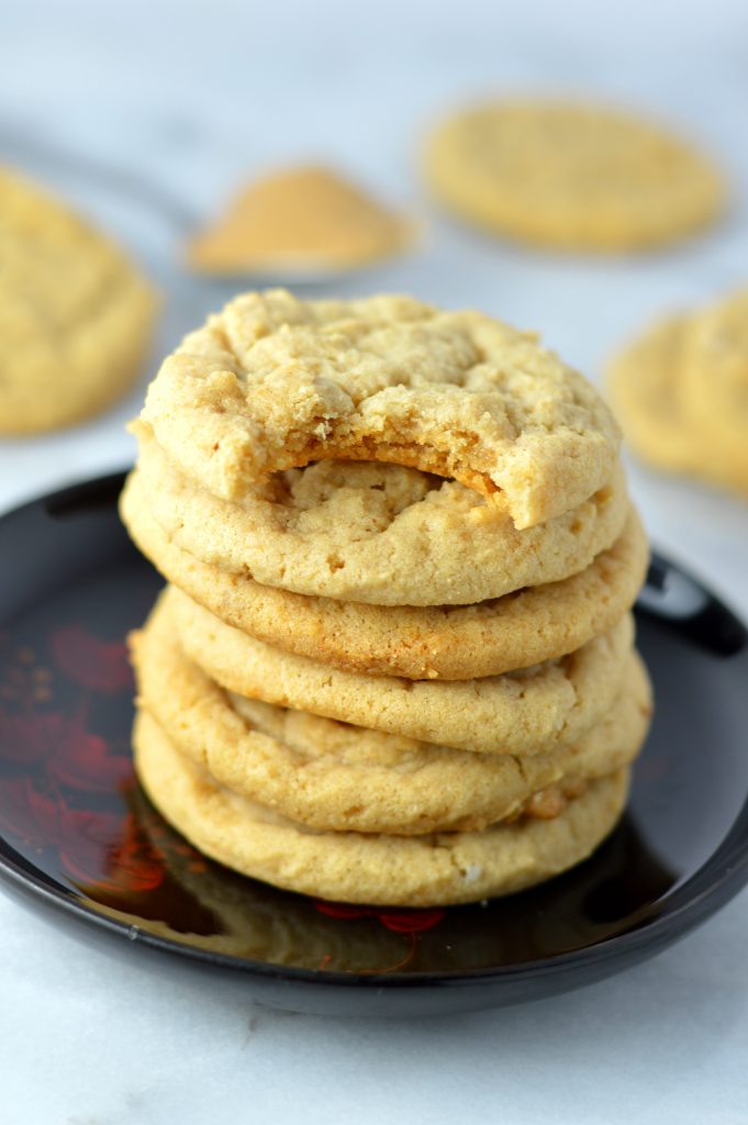 Easy vegan Eggless Peanut Butter Cookies recipe. Make this when you have no eggs in your house. Ready in under 15 minutes.