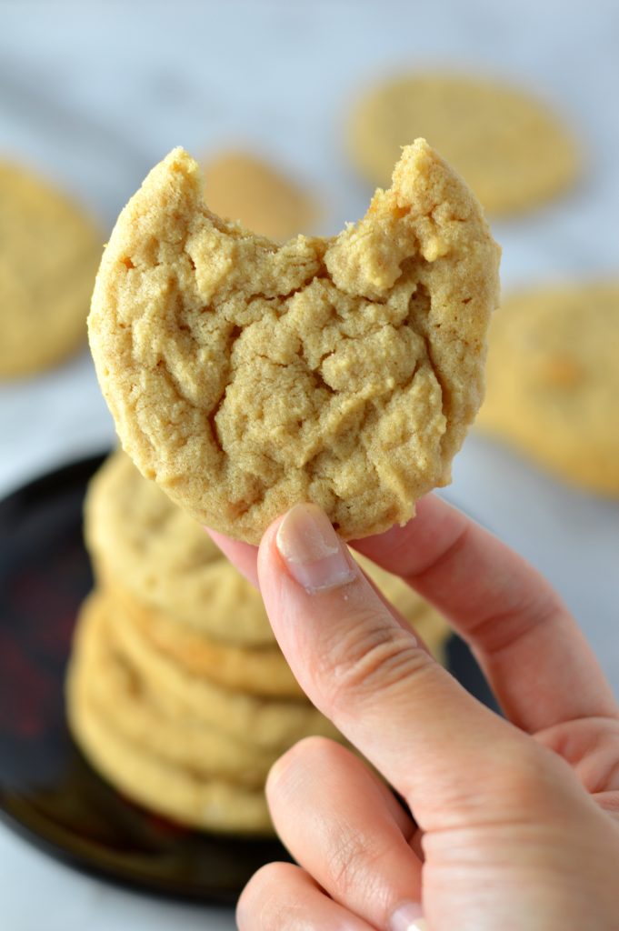 Easy vegan Eggless Peanut Butter Cookies recipe. Make this when you have no eggs in your house. Ready in under 15 minutes.