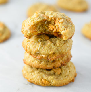 Coconut Butterscotch Cookies