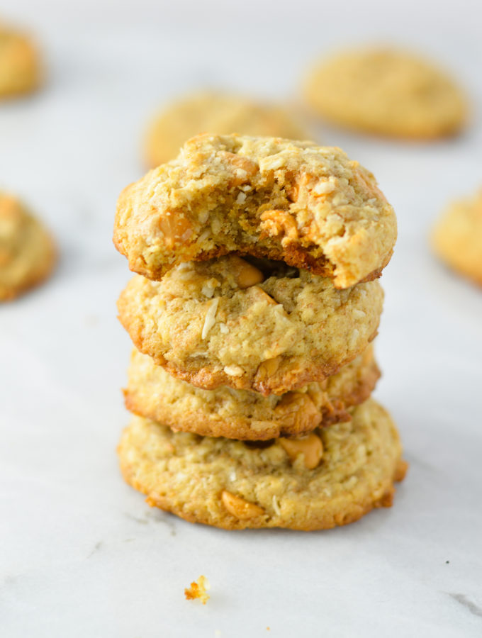 Coconut Butterscotch Cookies