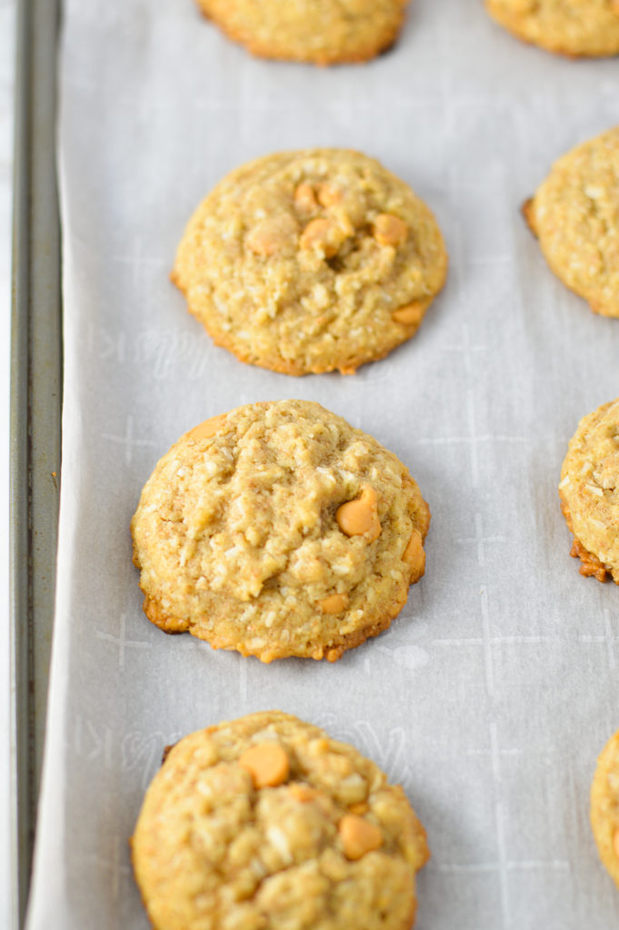 Coconut Butterscotch Cookies