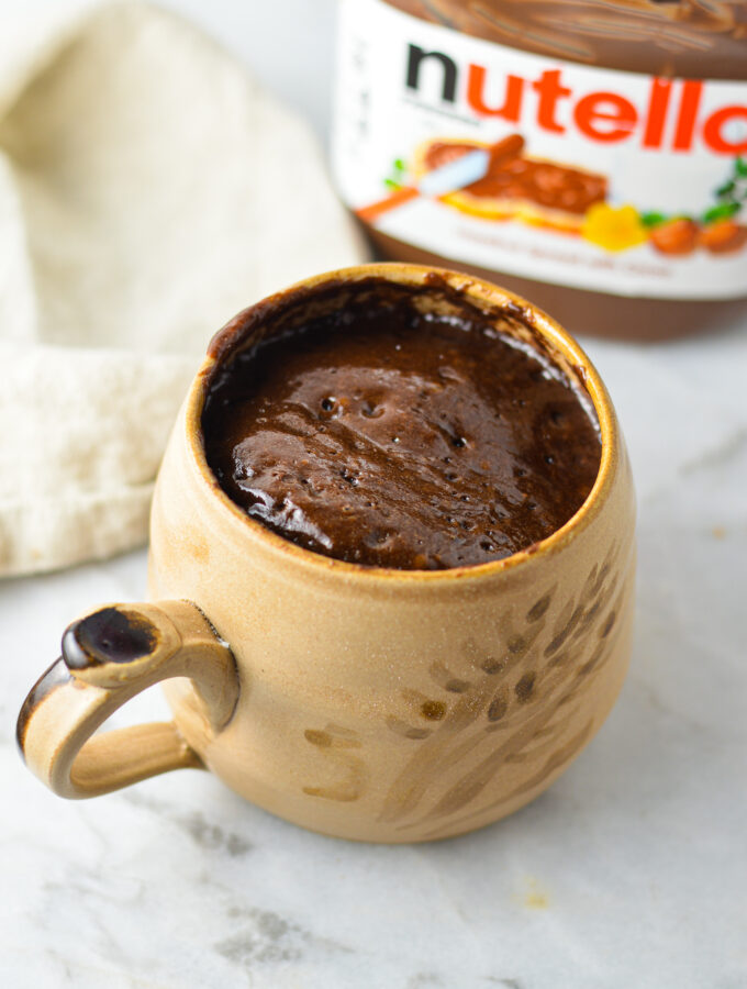 Nutella Mug Cake