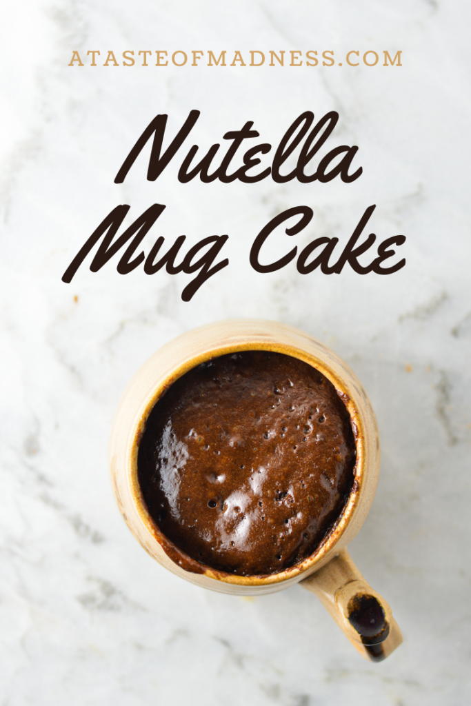 Nutella Mug Cake