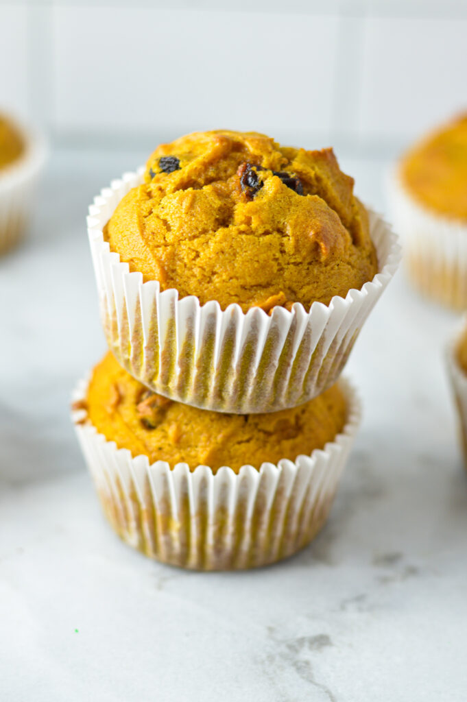 Pumpkin Raisin Muffins