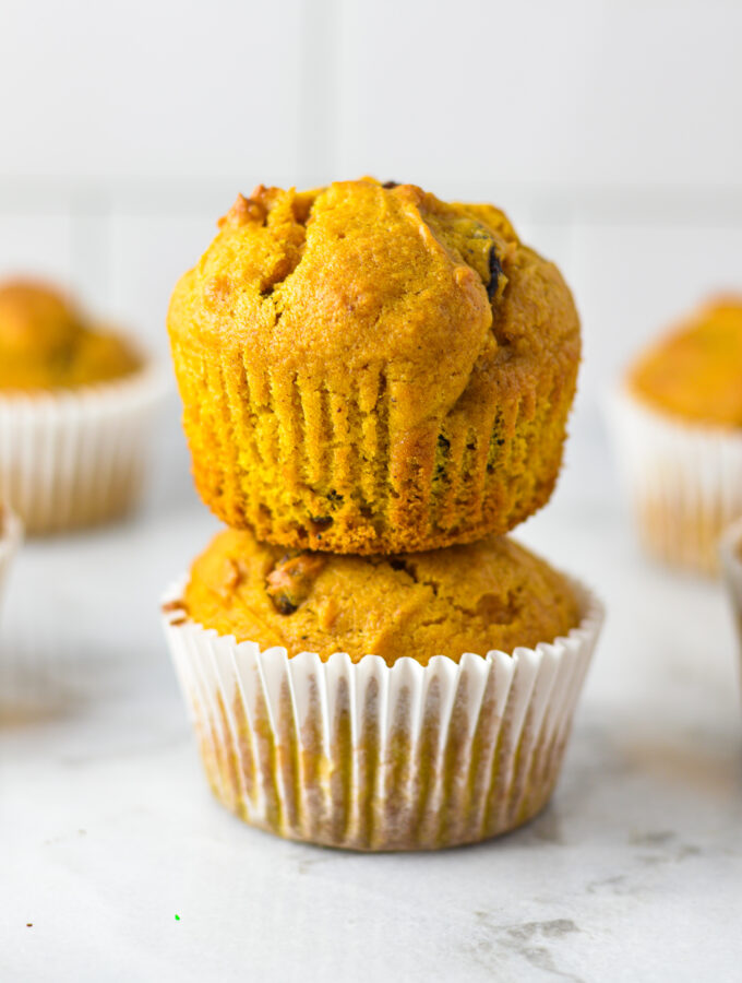 Pumpkin Raisin Muffins