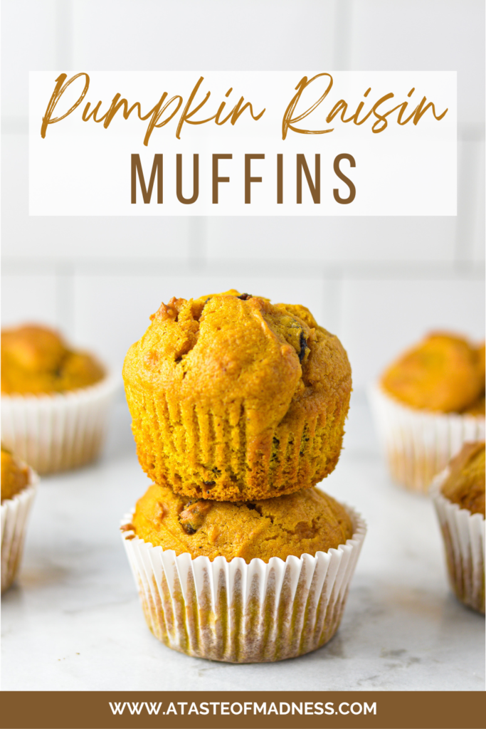 Pumpkin Raisin Muffins