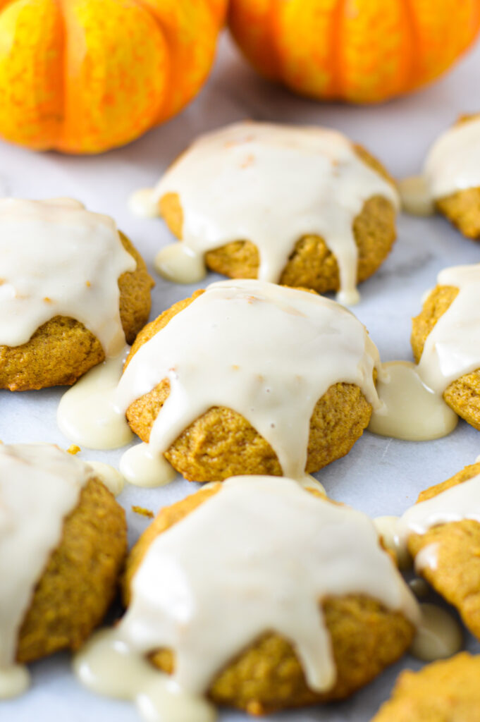 Iced Pumpkin Cookies