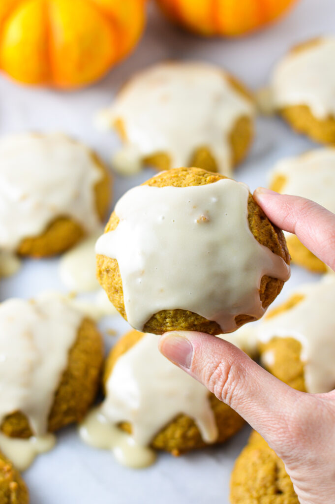 Iced Pumpkin Cookies