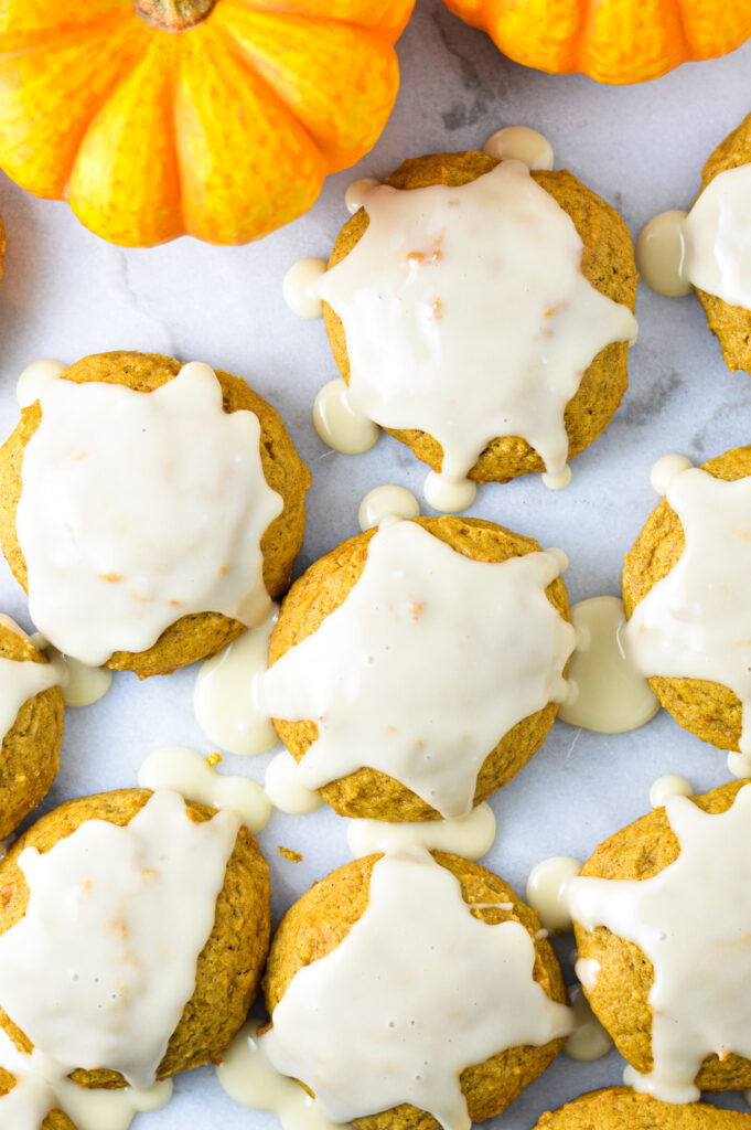 Iced Pumpkin Cookies