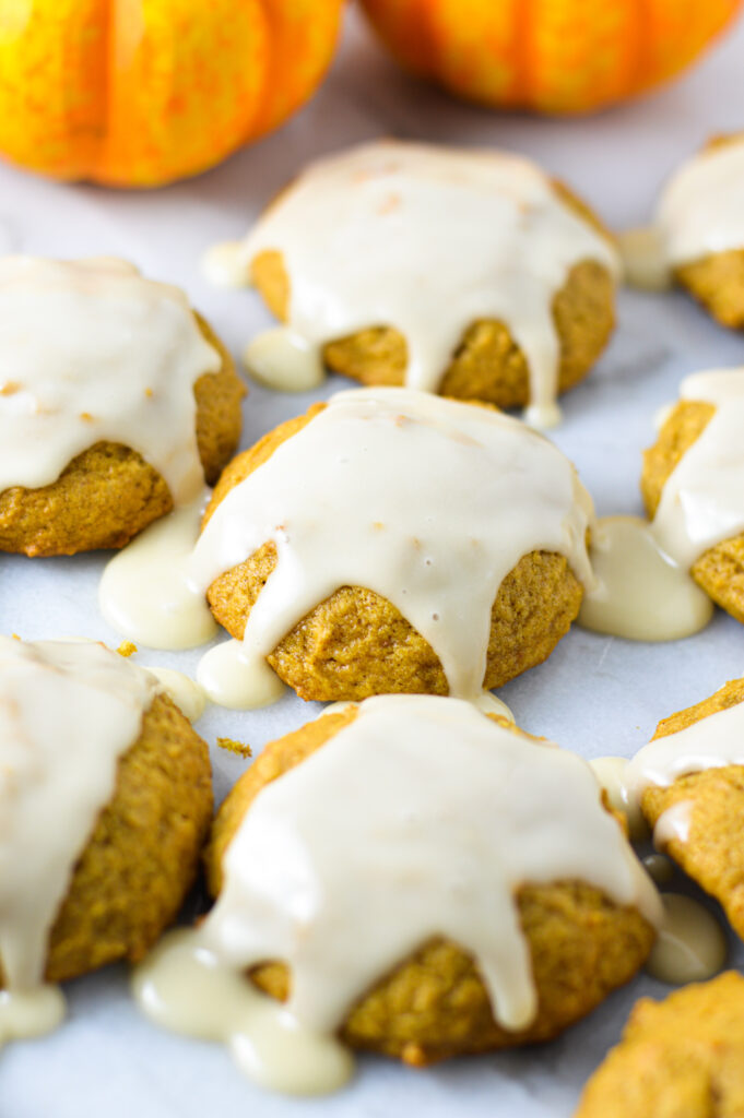 Iced Pumpkin Cookies