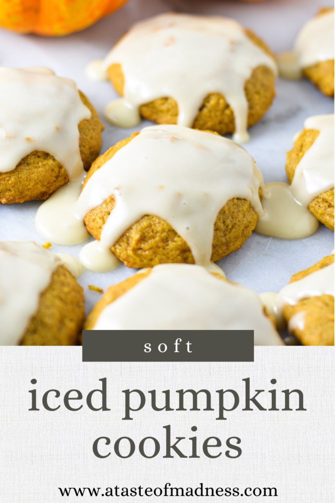 Iced Pumpkin Cookies