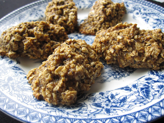 Eggless Banana Chai Latte Cookies