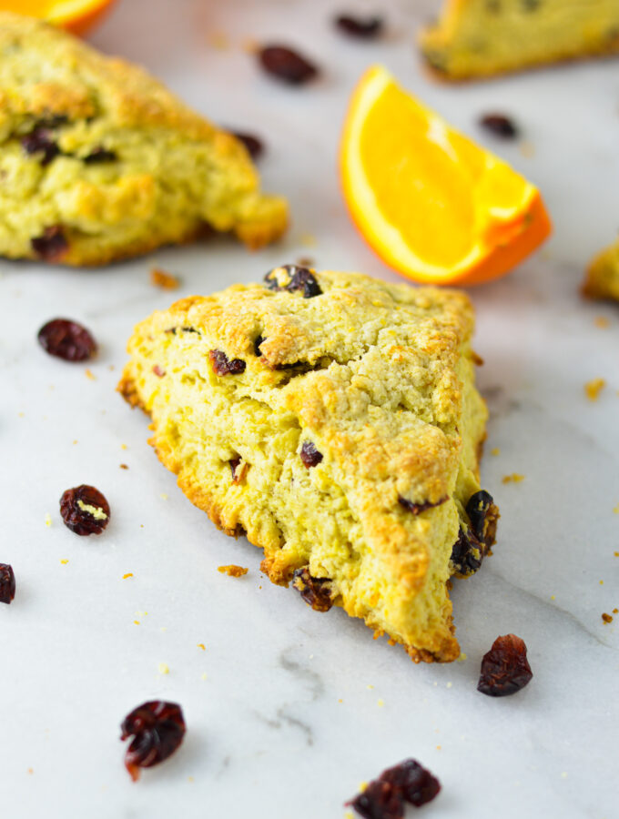 Cranberry Orange Scones