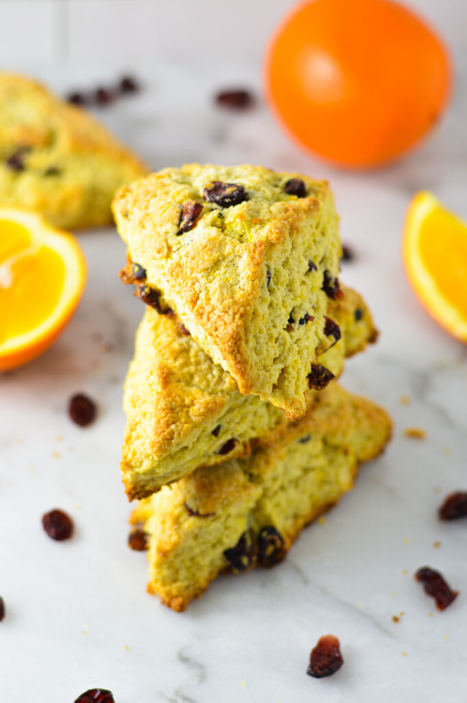 Cranberry Orange Scones