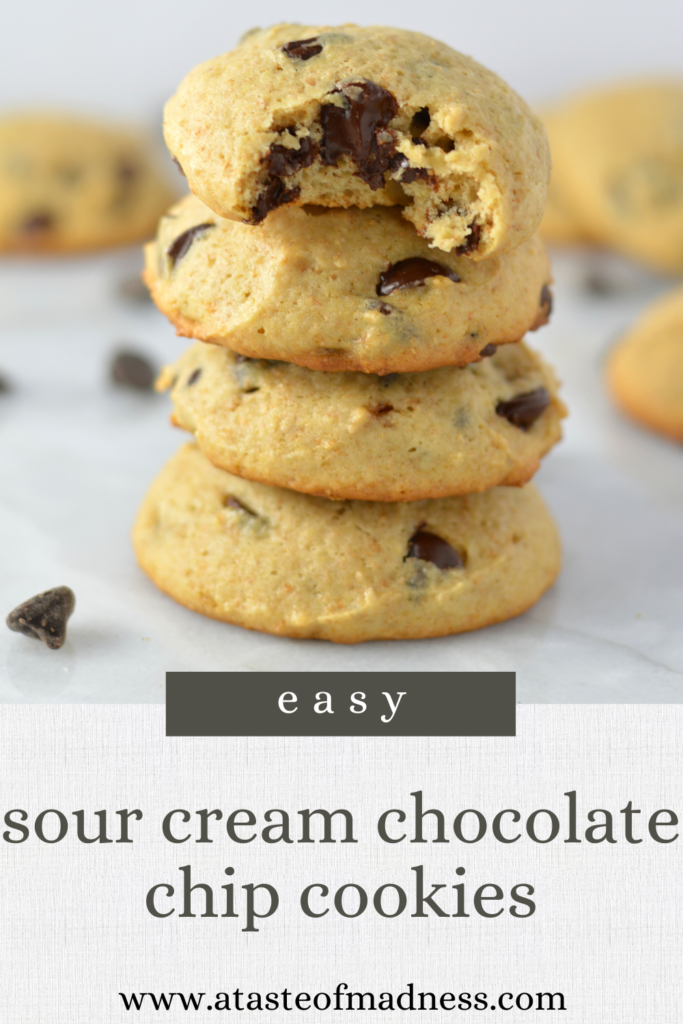 Sour Cream Chocolate Chip Cookies