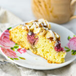 Buttermilk Raspberry Almond Cake