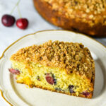 Cherry Mango Coffee Cake