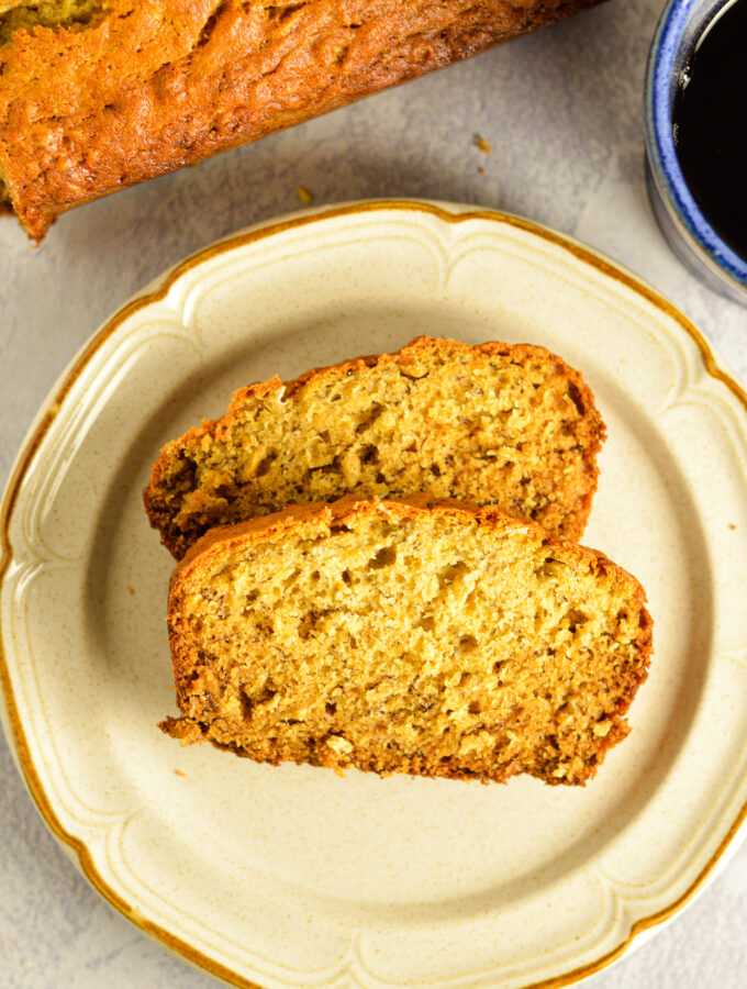 Maple Oatmeal Banana Bread