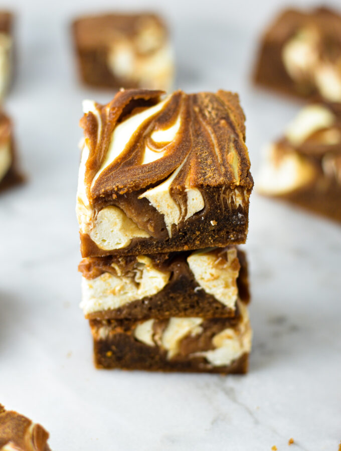 Marble Greek Yogurt Brownie