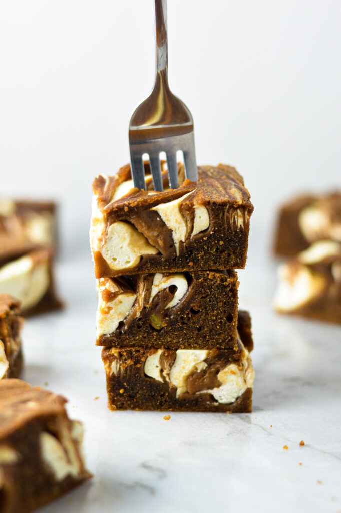 Marble Greek Yogurt Brownie