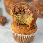 Nutella Swirl Banana Muffins