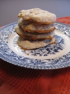 Banana Shortbread Cookies