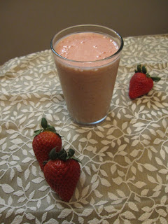 Strawberry Mango Peach Smoothie