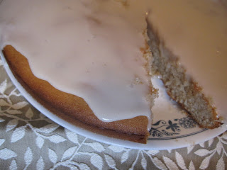 Eggnog Brandy Cake