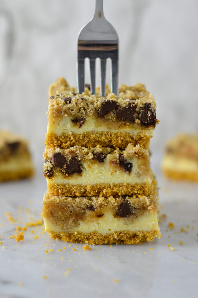 Cookie Dough Cheesecake Bars