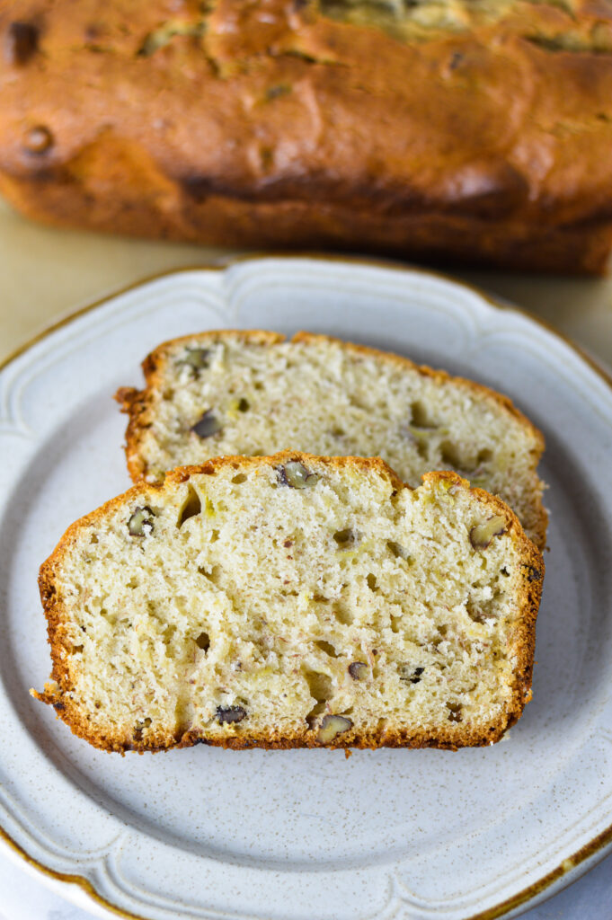 Cream Cheese Banana Pecan Bread