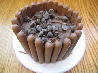 Easy Mini Chocolate Fingers Layer Cake recipe. Make it for yourself or someone special for their birthday dessert.