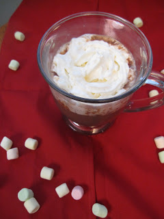 Easy Fruity Melted Marshmallow Soy Hot Chocolate recipe. Perfect for a quick and simple drink or dessert idea.