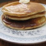 Easy Cream Cheese Pancakes recipe. This is one of my favourite breakfast ideas to make for a lazy weekend brunch.