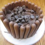 Mini Chocolate Fingers Layer Cake