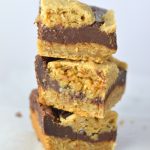 Homemade Starbucks Oat and Fudge Bars recipe. This copycat version tastes exactly like the original, so you can get your Starbucks dessert fix on the cheap!