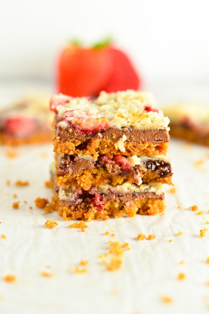 Strawberry Nutella Bars