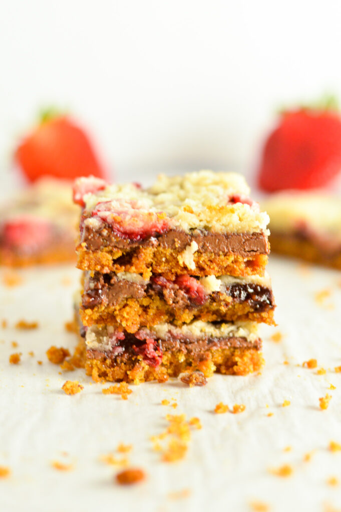 Strawberry Nutella Bars