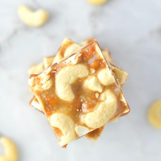 These Butterscotch Cashew Squares recipe are super easy to make, it makes a great dessert idea. Made with whole wheat flour.