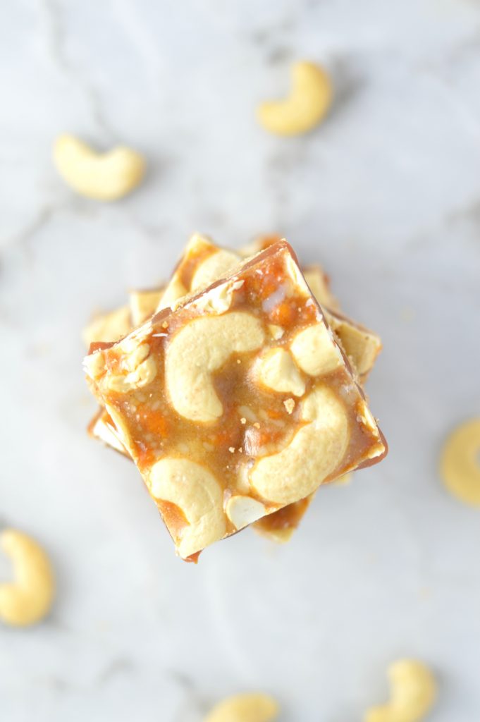 These Butterscotch Cashew Squares recipe are super easy to make, it makes a great dessert idea. Made with whole wheat flour.