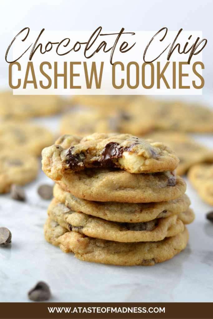 Chocolate Chip Cashew Cookies