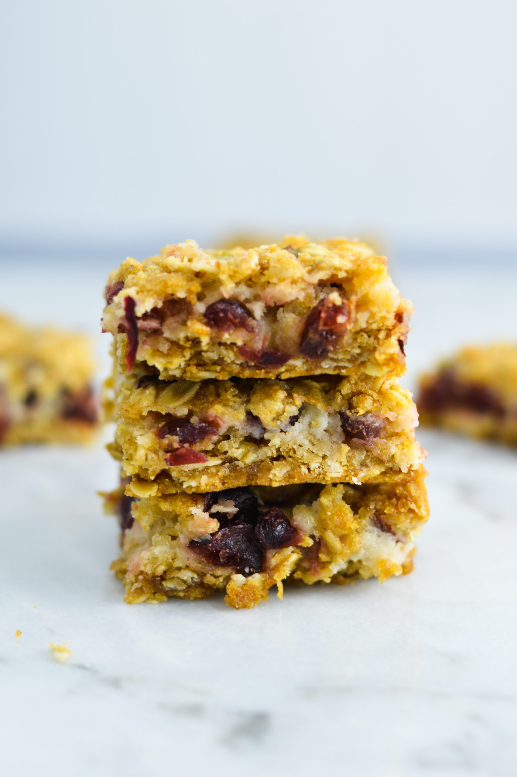 Cranberry Oatmeal Cheesecake Bars