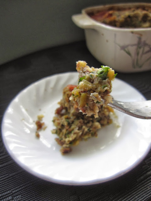 This Old Fashioned Chestnut Stuffing is my go-to stuffing recipe for Thanksgiving! Even people who usually hate stuffing love it!