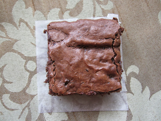 These brownies are super rich and fudgy. No one will know you sneaked prunes it it!