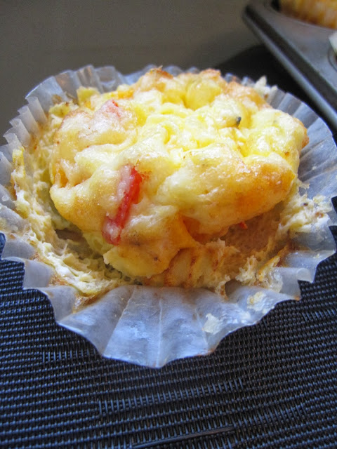 These bell pepper and egg muffins are the perfect grab and go breakfast. Busy mornings are made way easier with these!