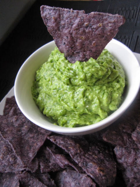 This is my all time favorite guacamole recipe! Just the right amount of spice, and ready in under 5 minutes!