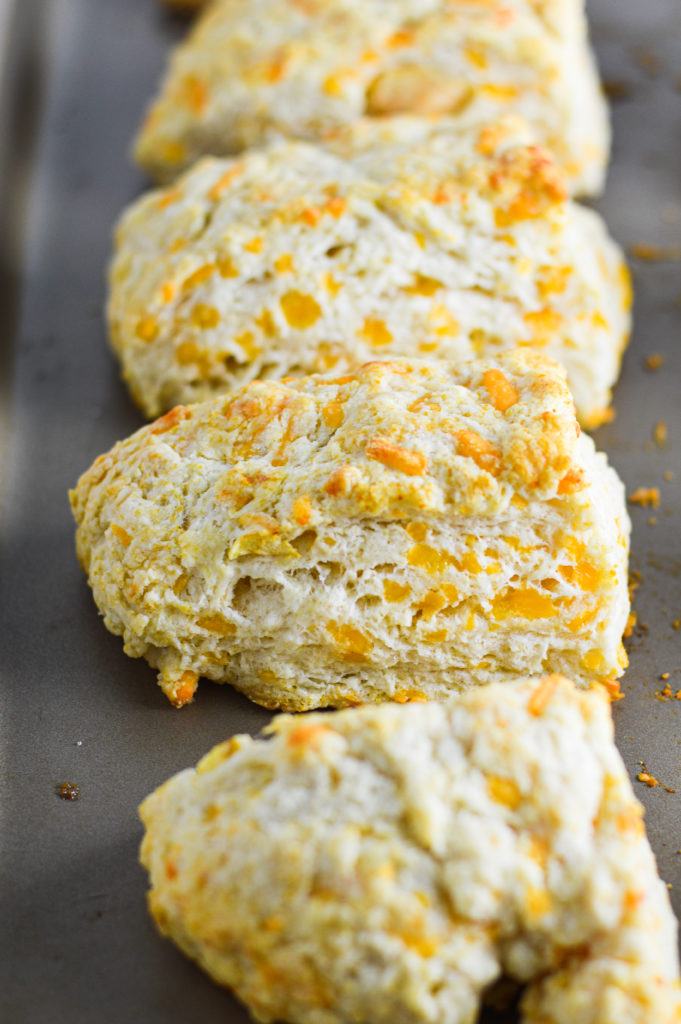 Apple Cheddar Cheese Biscuits