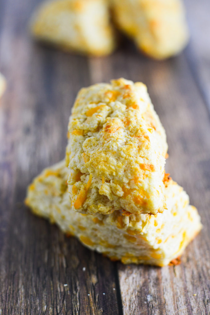 Apple Cheddar Cheese Biscuits