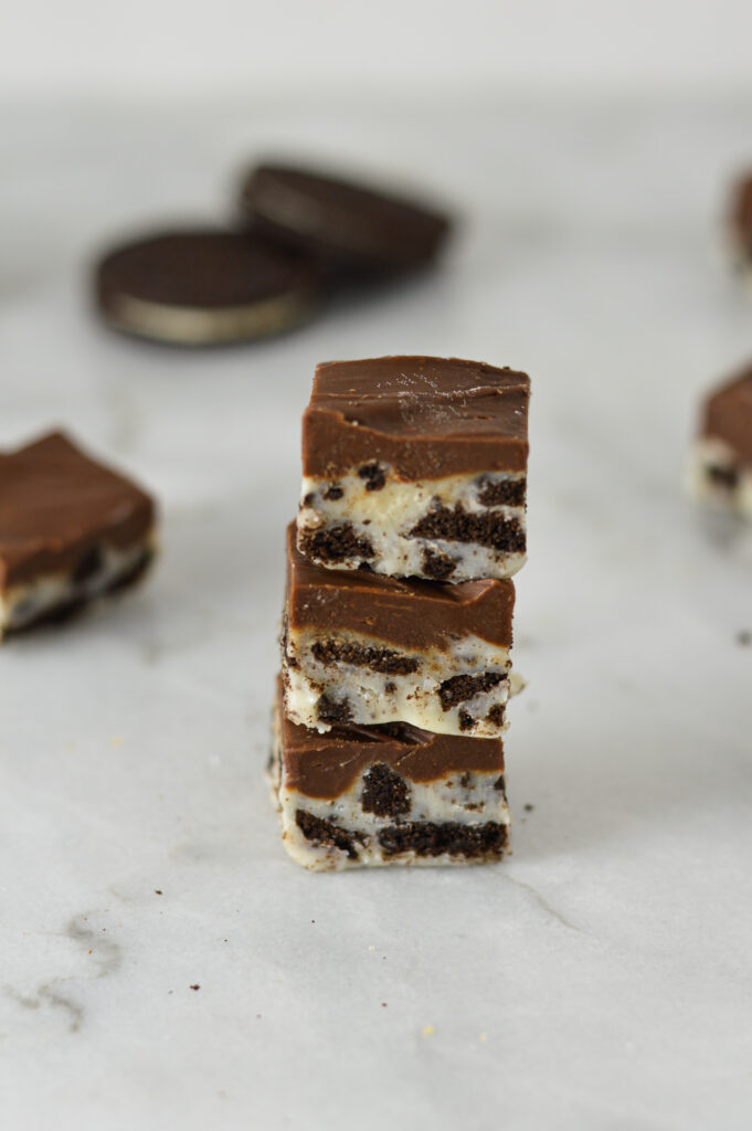 Double Decker Oreo Fudge