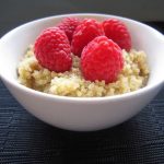 Raspberry Quinoa Porridge