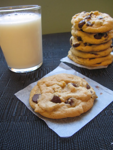 Easy soft and chewy Chocolate Chip Peanut Butter Cookies. One of my favourite cookie recipes to make as a dessert or a grab and go snack.